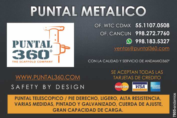 Puntal Metalico, Puntal Telescopico-Pie Derecho, ligero, alta resistencia, varias medidas, pintado y galvanizado, cuerda de ajuste, gran capacidad de carga. Se aceptan todas las Tarjetas de Credito.